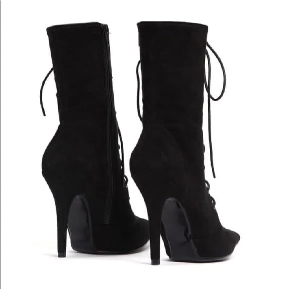 Fashion Nova ππππ Black Tried Bootie - Picture 4 of 5